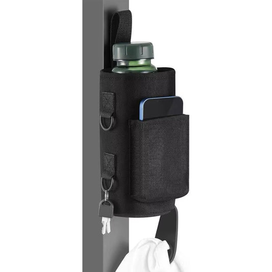 Gym Water Bottle Carrier – Magnetic, Non-Slip Sling Bag for Fitness Accessories